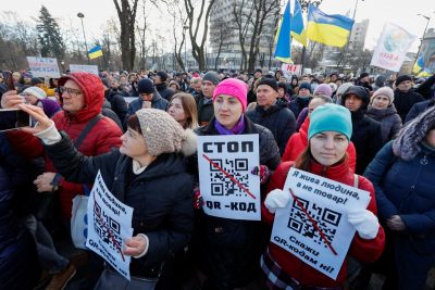В СНБО налетели на Россию с обвинениями из-за марша антивакцинаторов