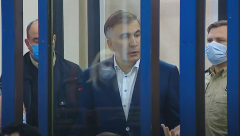Суд над Саакашвілі: політик не визнав правосуддя Грузії і заявив, що навчився терпінню в Україні