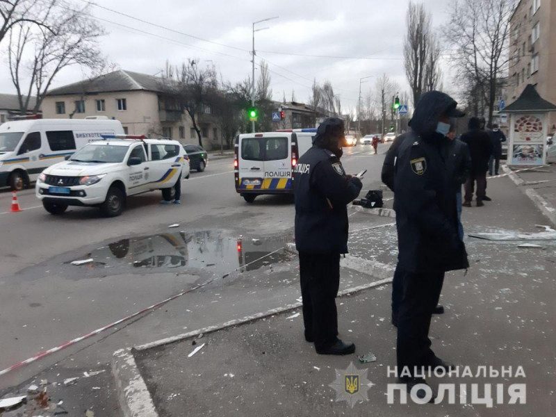 Утром в Киеве прогремел взрыв - неизвестные подорвали банкомат и украли деньги