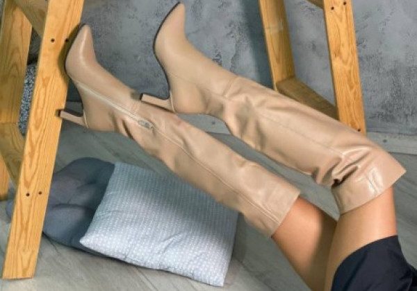 Модные ботфорты зима 2022 Модные ботфорты зима 2022