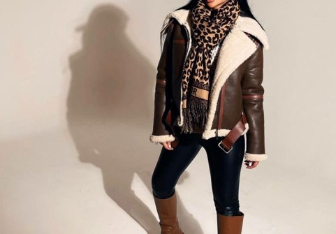 Модные дубленки 2022 Модные дубленки 2022