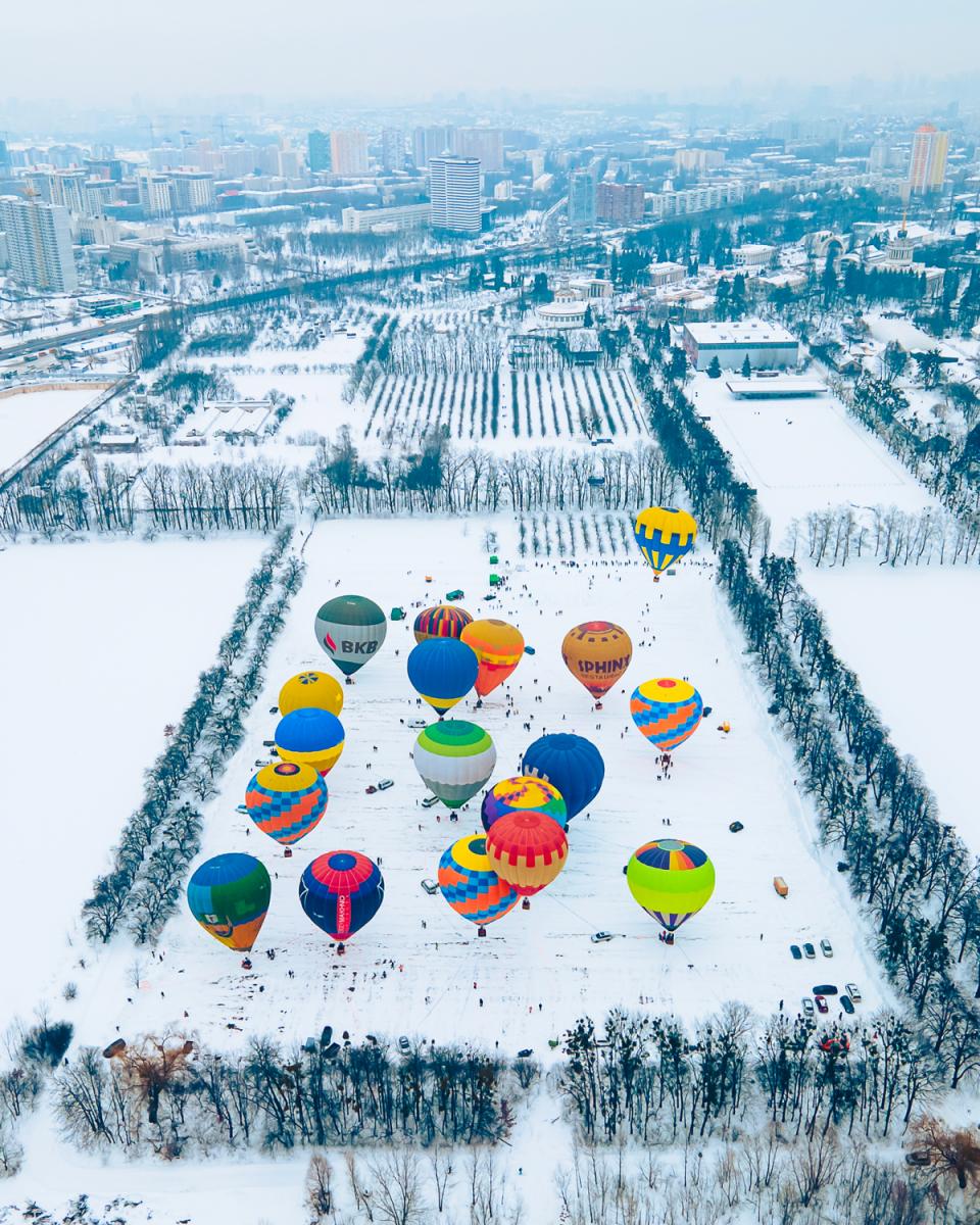 В Киеве на ВДНГ состоится Рождественский фестиваль воздушных шаров В Киеве на ВДНГ состоится Рождественский фестиваль воздушных шаров