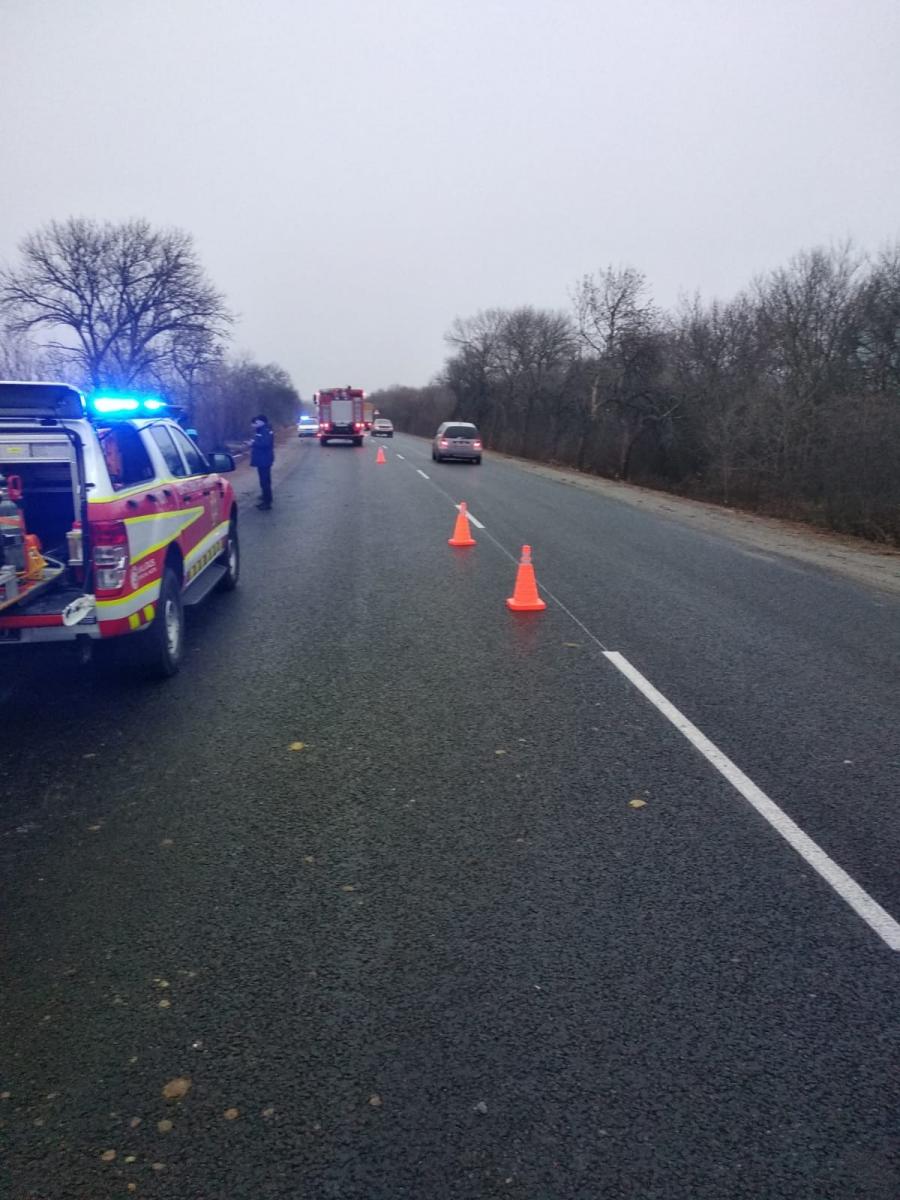 ДТП з пасажирським автобусом на Луганщині в Старобільському районі ДТП з пасажирським автобусом на Луганщині в Старобільському районі
