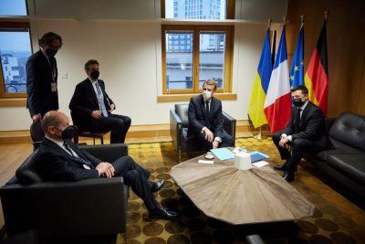 Зеленский, Шольц