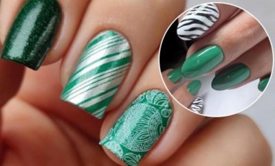 Найгарніший зелений манікюр на Новий рік 2022, який вразить всіх навколо