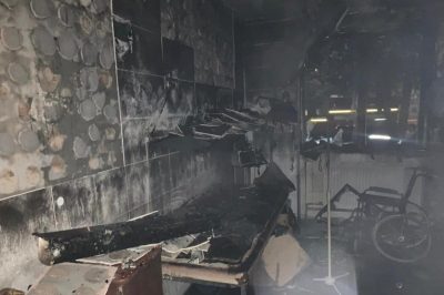 Пожар в COVID-реанимации на Прикарпатье: скончалась санитарка, которая зажгла заупокойную свечу