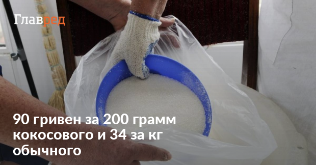 Цены продукты в Украине - подорожал сахар - Главред
