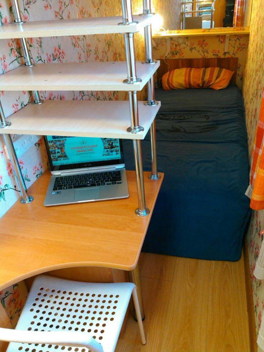 У Києві намагаються здати в оренду кімнату-балкон за 4 тисячі гривень У Києві намагаються здати в оренду кімнату-балкон за 4 тисячі гривень