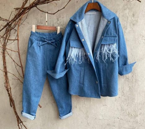 Жіночі джинсові костюми 2022 Жіночі джинсові костюми 2022