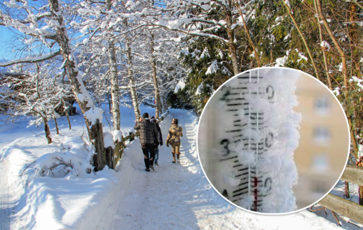 В Украине ударит мороз -18 и заметет снегом по колено