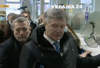 Порошенко в Жулянах
