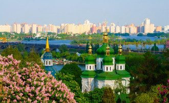 Киев, Лавра, погода
