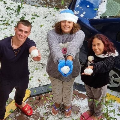 У єгипетській Хургаді випав сніг з градом У єгипетській Хургаді випав сніг з градом