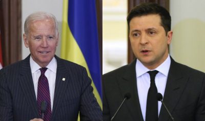 Байден, Зеленский