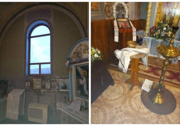 Всюди кров, скло і розкидані речі: на Закарпатті невідомі розтрощили храм