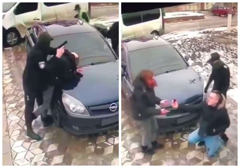 Натравил полицию и имитировал задержание: на Запорожье парень оригинально сделал предложение любимой