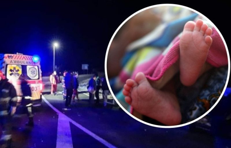 На Рождество в страшном ДТП на Прикарпатье погиб 5-месячный малыш