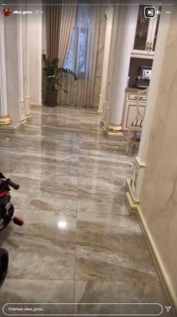 Алина Гросу показала свой дом