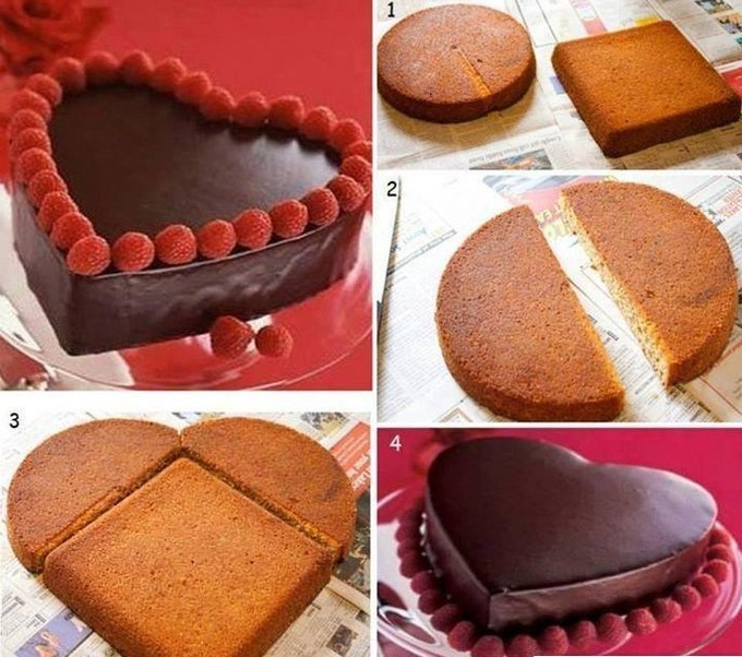 Превосходный бархатный торт на День святого Валентина своими руками: простой пошаговый рецепт