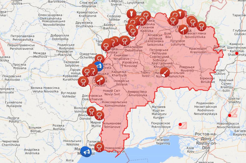 Карта украины 11 июня 2024. Донбасс на карте. Карта ДНР. Линия разграничения на Донбассе.