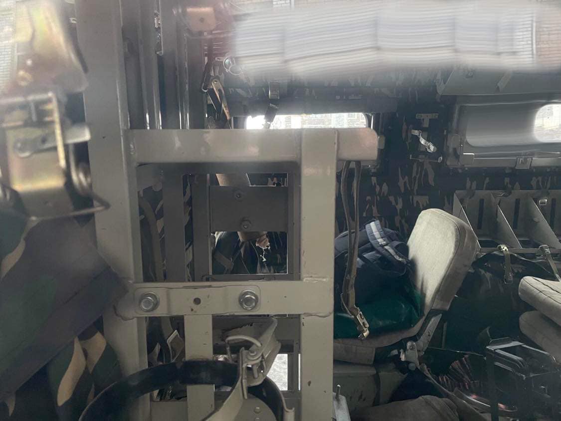 Захоплена біля Чернігова ворожа техніка