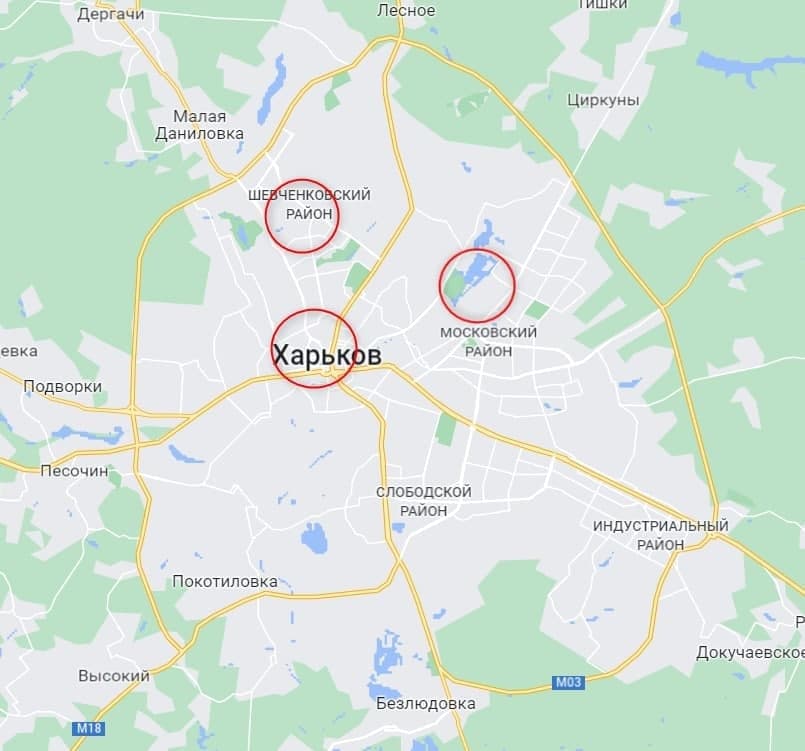 До Харкова прорвалася колона техніки окупантів - бої тривають у трьох районах міста До Харкова прорвалася колона техніки окупантів - бої тривають у трьох районах міста