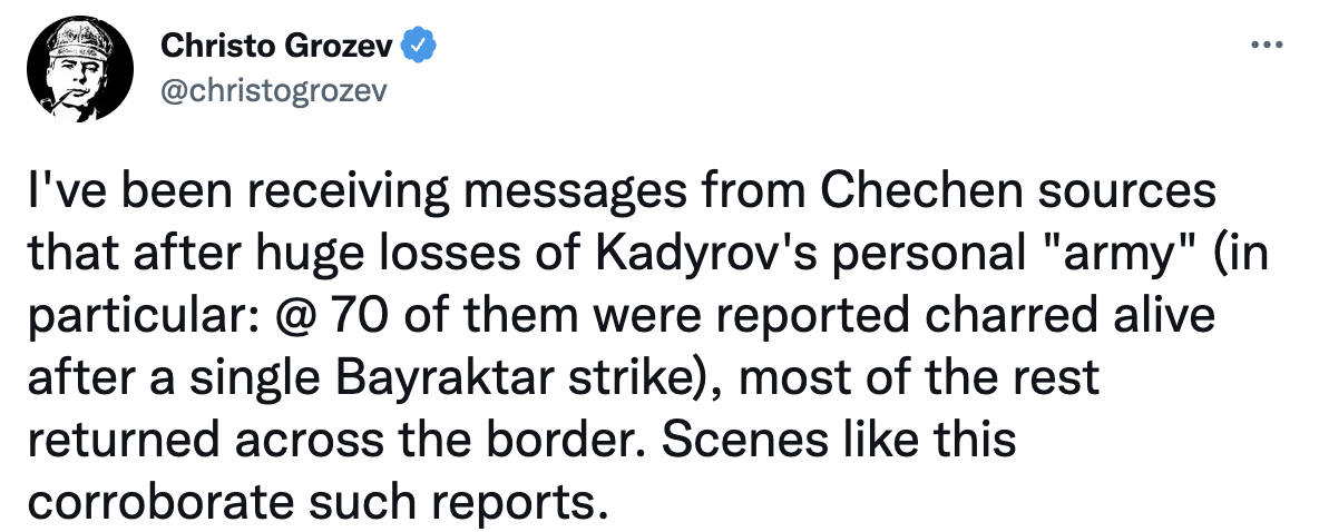 Під Києвом 70 'кадирівців' згоріли живцем, решта - втекла з України