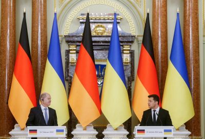 Шольц, Зеленський