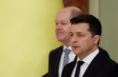 "Не потрібно балансувати між Україною і РФ": Зеленський закликав Шольца до впевненішої підтримки Києва