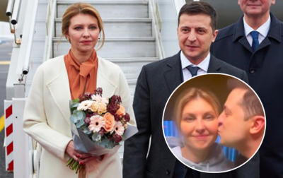 Володимир Зеленський, Олена Зеленська Володимир Зеленський, Олена Зеленська