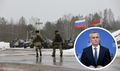 Столтенберг, військові навчання Білорусі та РФ  Столтенберг, військові навчання Білорусі та РФ