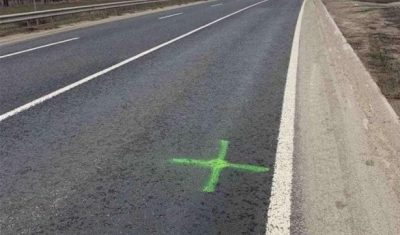 Украинцы отозвались на призыв уничтожать отметки оккупантов на дорогах