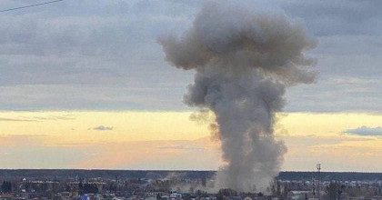 По Житомиру нанесен ракетный удар: появились кадры пуска Искандеров из Беларуси