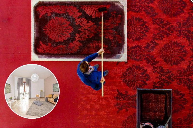 "Играем" с ковром: 4 способа его необычного использования в интерьере