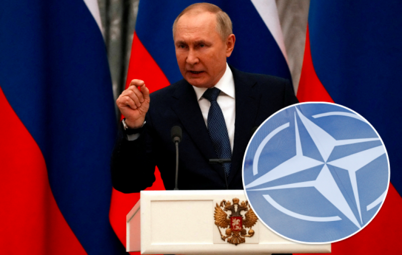 Путін назвав вступ України до НАТО "дуже небезпечним"