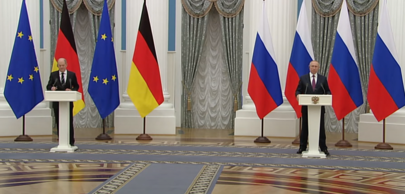 Признание Россией "ЛДНР", обещания Зеленского и Украина в НАТО: главные заявления Путина и Шольца