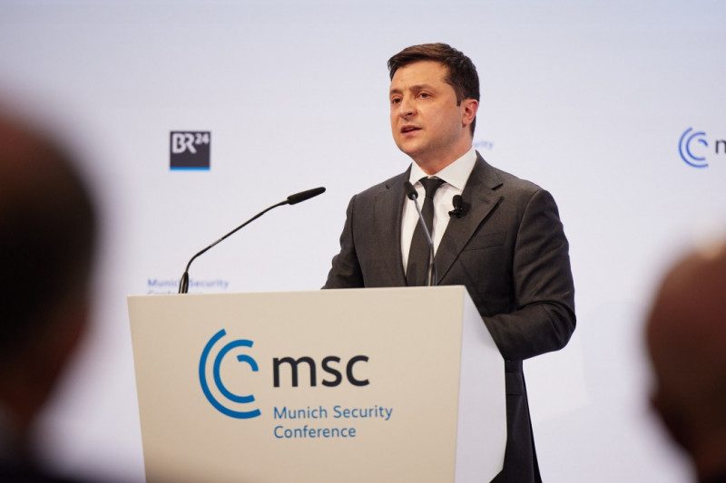 Загроза "смерті" Будапештського меморандуму і закид Заходу: що говорив Зеленський у Мюнхені