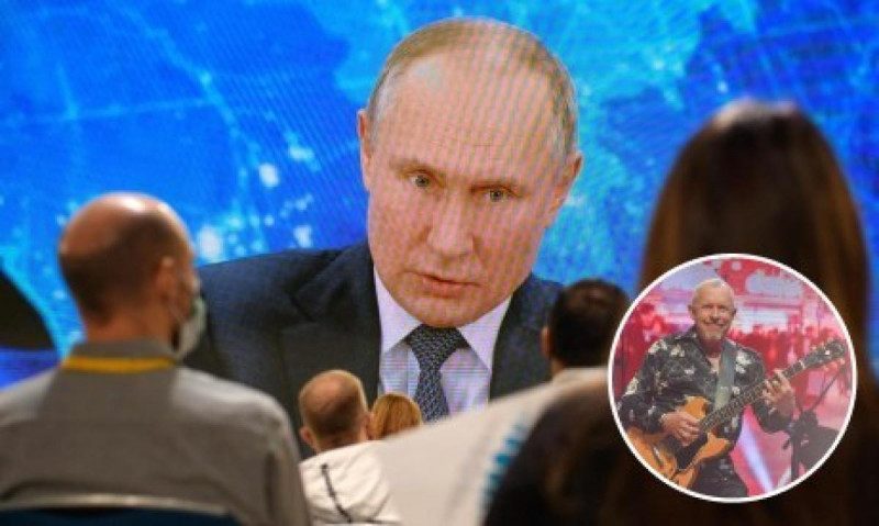 "Путін не забув, що це наші гроші?": Макаревич розкритикував президента РФ через військові навчання і біженців з "Л/ДНР"