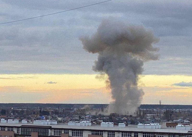 По Житомиру завдано ракетного удару: з'явилися кадри пуску Іскандерів з Білорусі