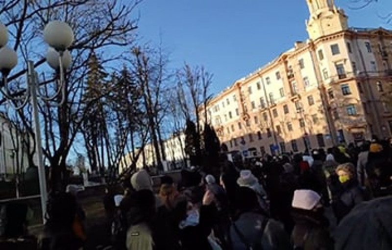 Білоруси виступають проти війни в Україні