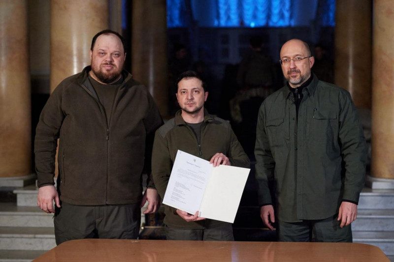 Україна подала заявку на вступ до Європейського Союзу