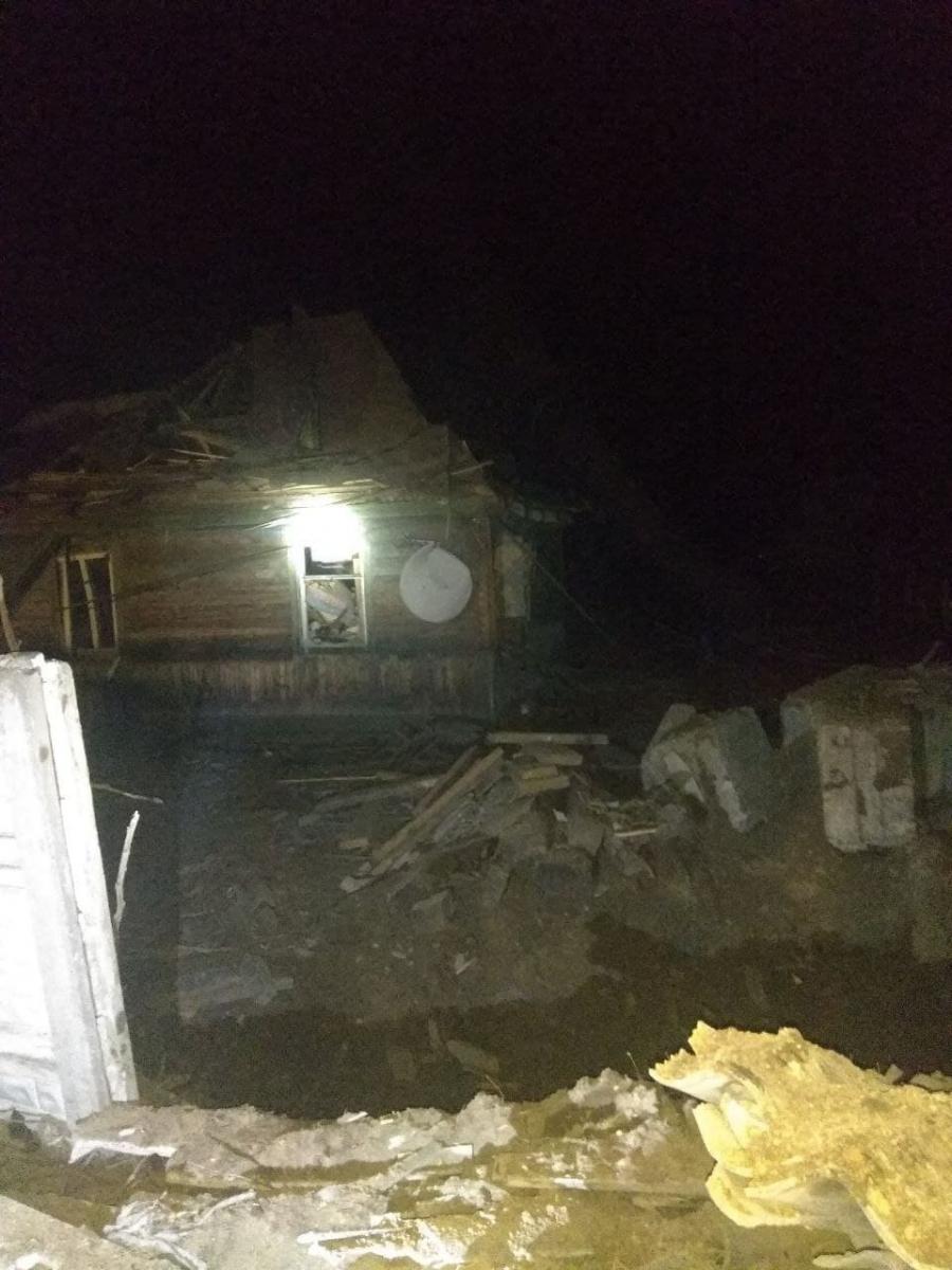 Місто Коростень, Житомирська область після ракетного удару