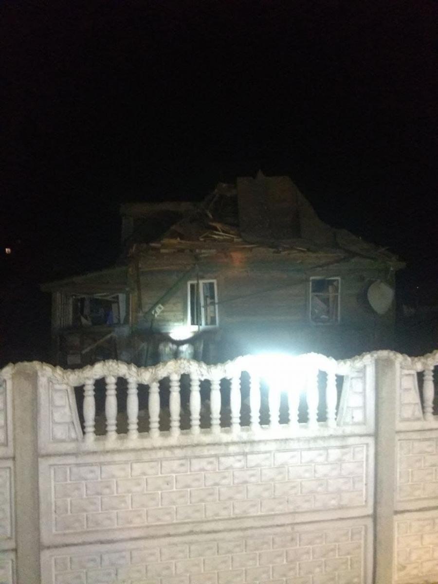 Місто Коростень, Житомирська область після ракетного удару