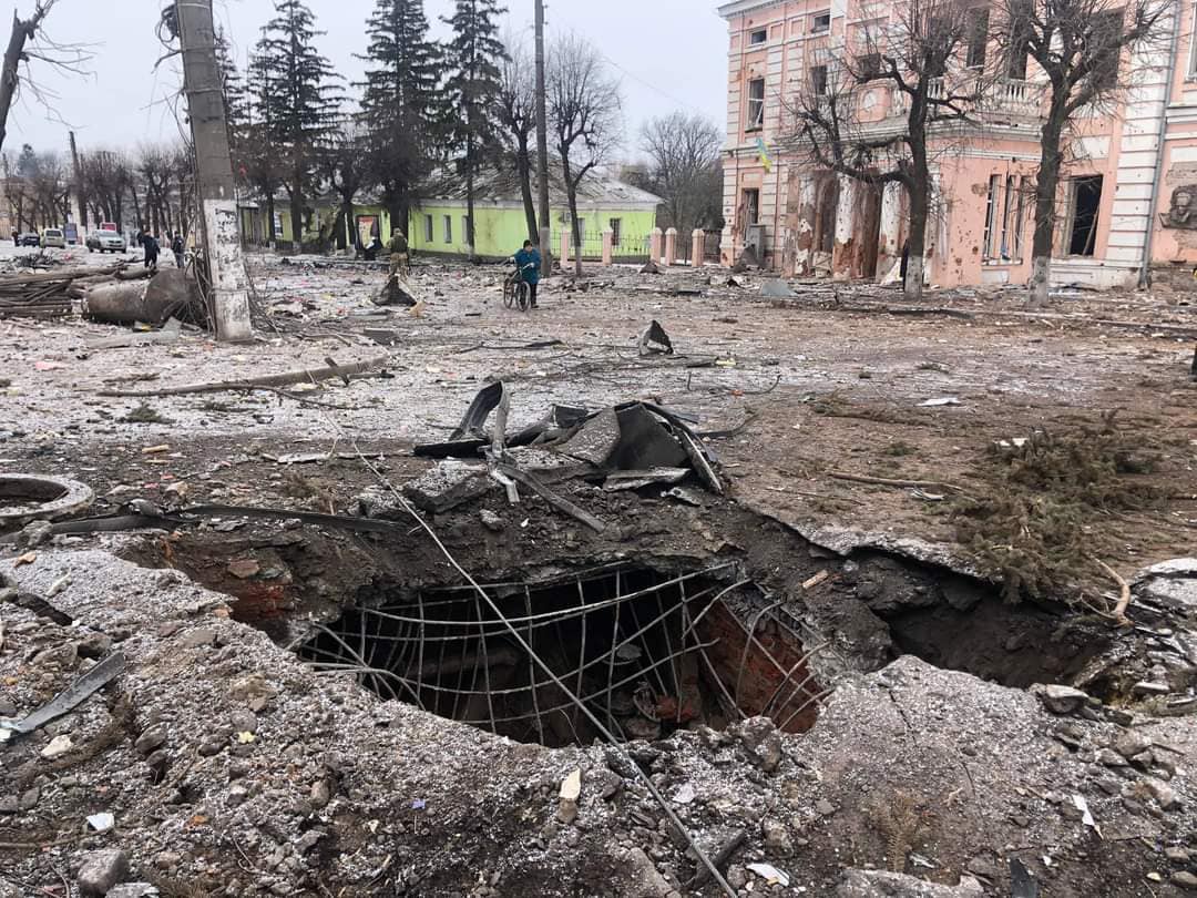 Обстрелянная Ахтырка