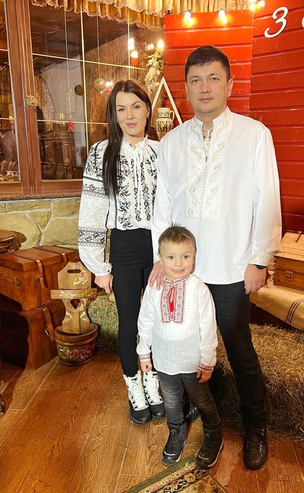 Виталий Ким с женой 