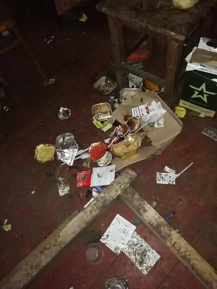 Окупанти загадили будинок українців на Сумщині Окупанти загадили будинок українців на Сумщині