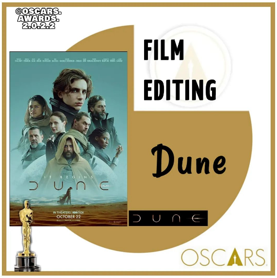 Найкращий монтаж: Дюна - Джо Уокер Найкращий монтаж: Дюна - Джо Уокер