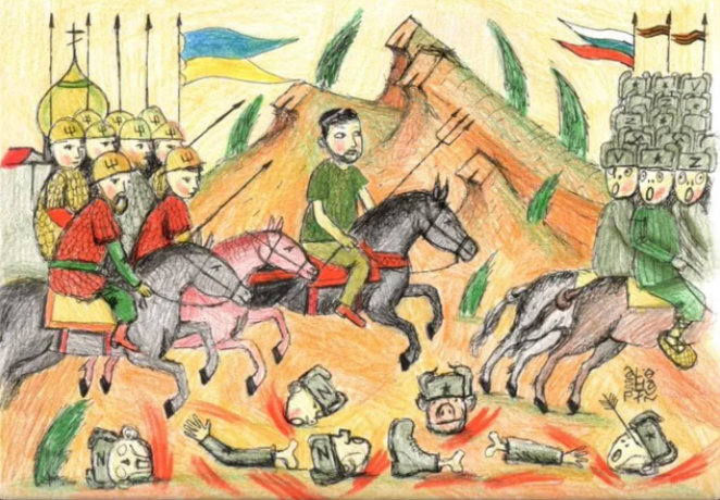 Повсюду головы орков, а Зеленский на коне: Арестович расшифровал предсказание Нострадамуса