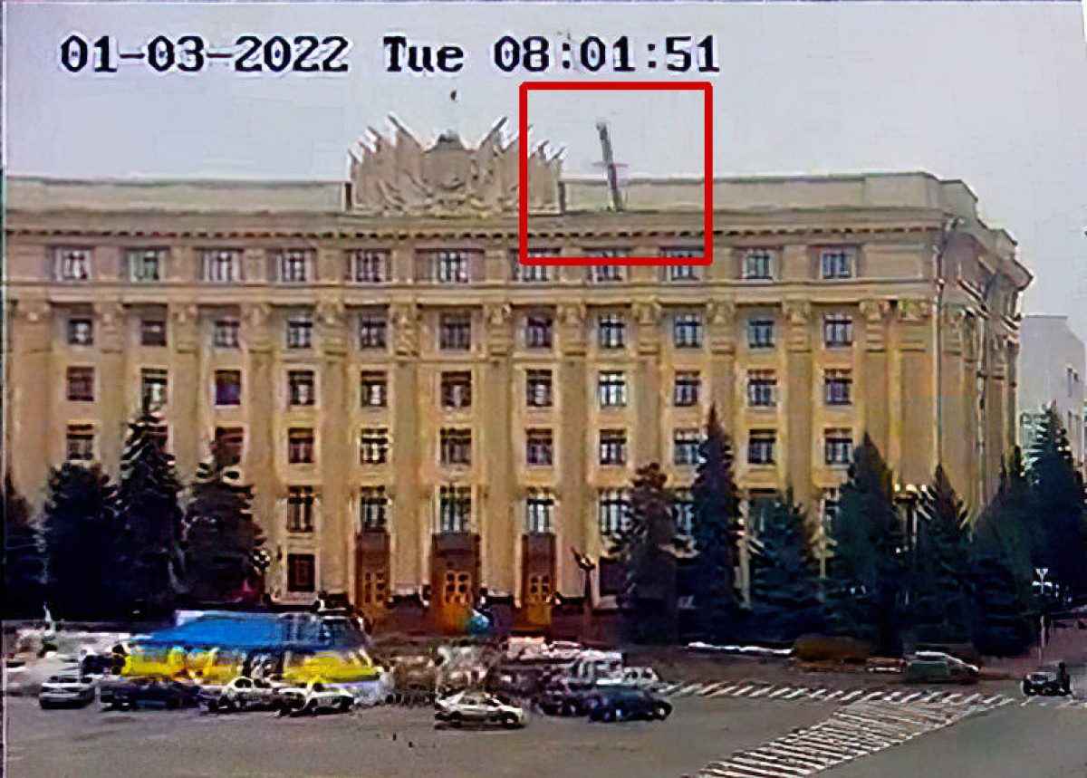Площадь Свободы в Харькове бомбили ракетами Калибр, которые есть только у России