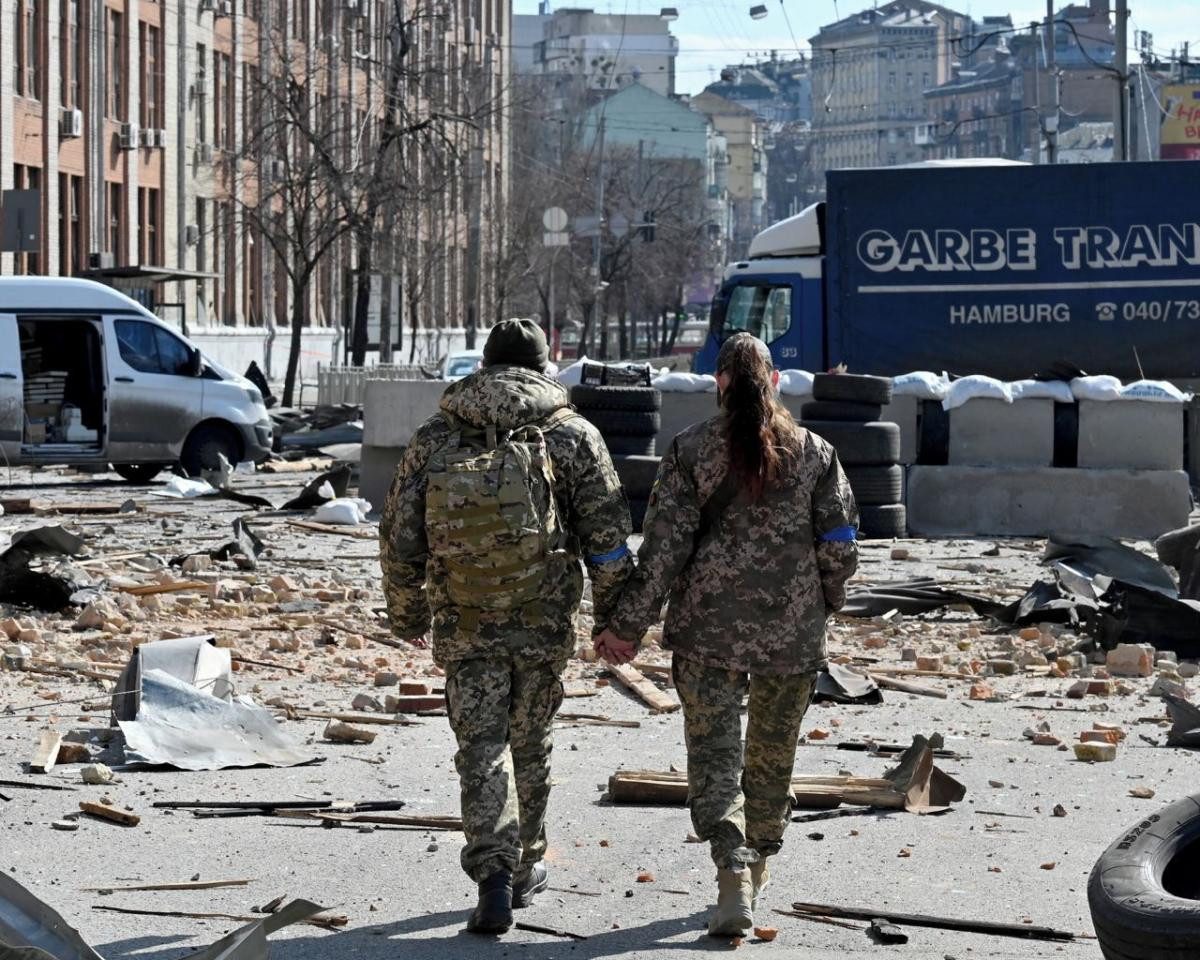 Война на Украине март 2022